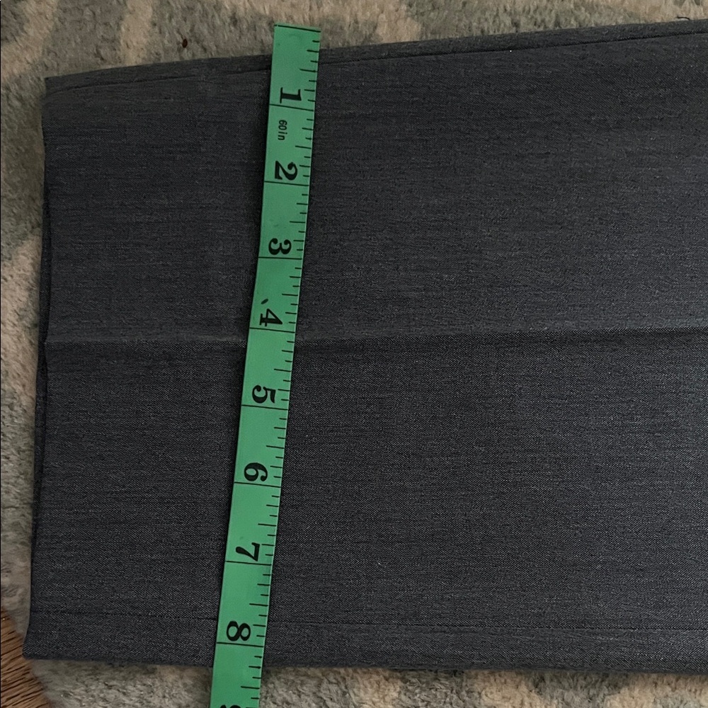 Banana Republic Gray Tailored Straight-Leg Pants - Picture 8 of 10